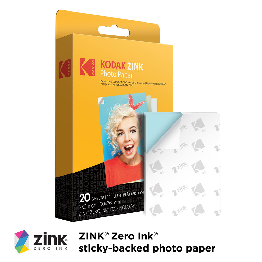 Kodak Smile+ 10MP Digital Instant Print Camera Starter Bundle