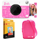 Kodak x Barbie Printomatic Instant Print Camera (Signature Style) Starter bundle