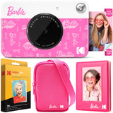 Kodak x Barbie Printomatic Instant Print Camera (Signature Style) Travel bundle