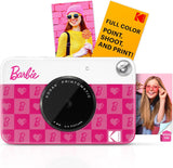 Kodak x Barbie Printomatic Instant Print Camera (Iconic Style) Starter bundle