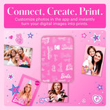 Kodak x Barbie Step Slim Instant Photo Printer (Signature Style) Starter Bundle