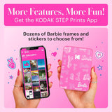 Kodak x Barbie Step Slim Instant Photo Printer (Signature Style) Travel bundle