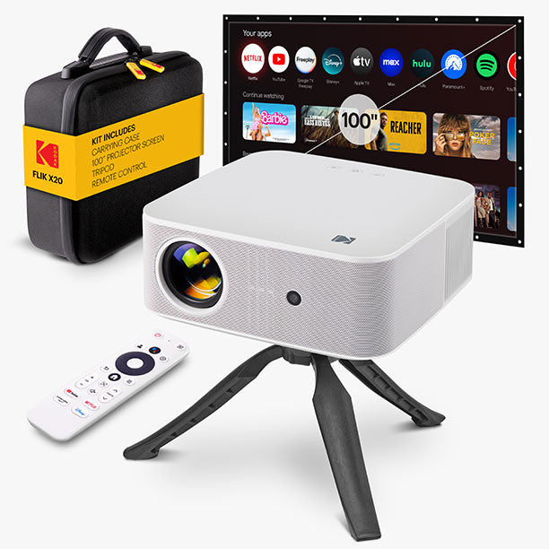 あ*け様 【値下げ中】World Family  Projector Kodak Flik X20 1080P Smart Home projector With Google TV – KODAK