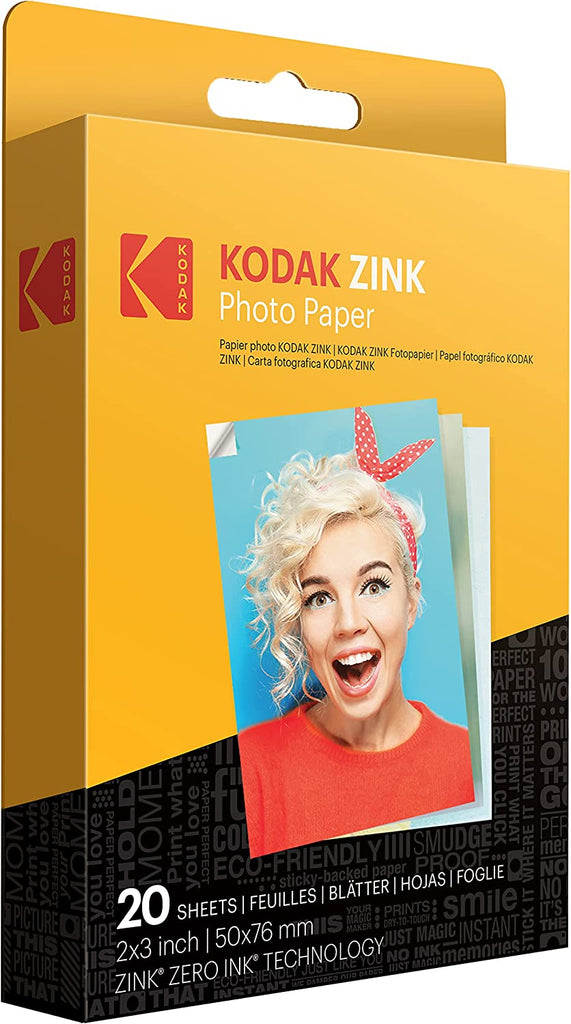 KODAK Step Slim Instant Photo Printer Go Bundle – Kodak Photo Plus