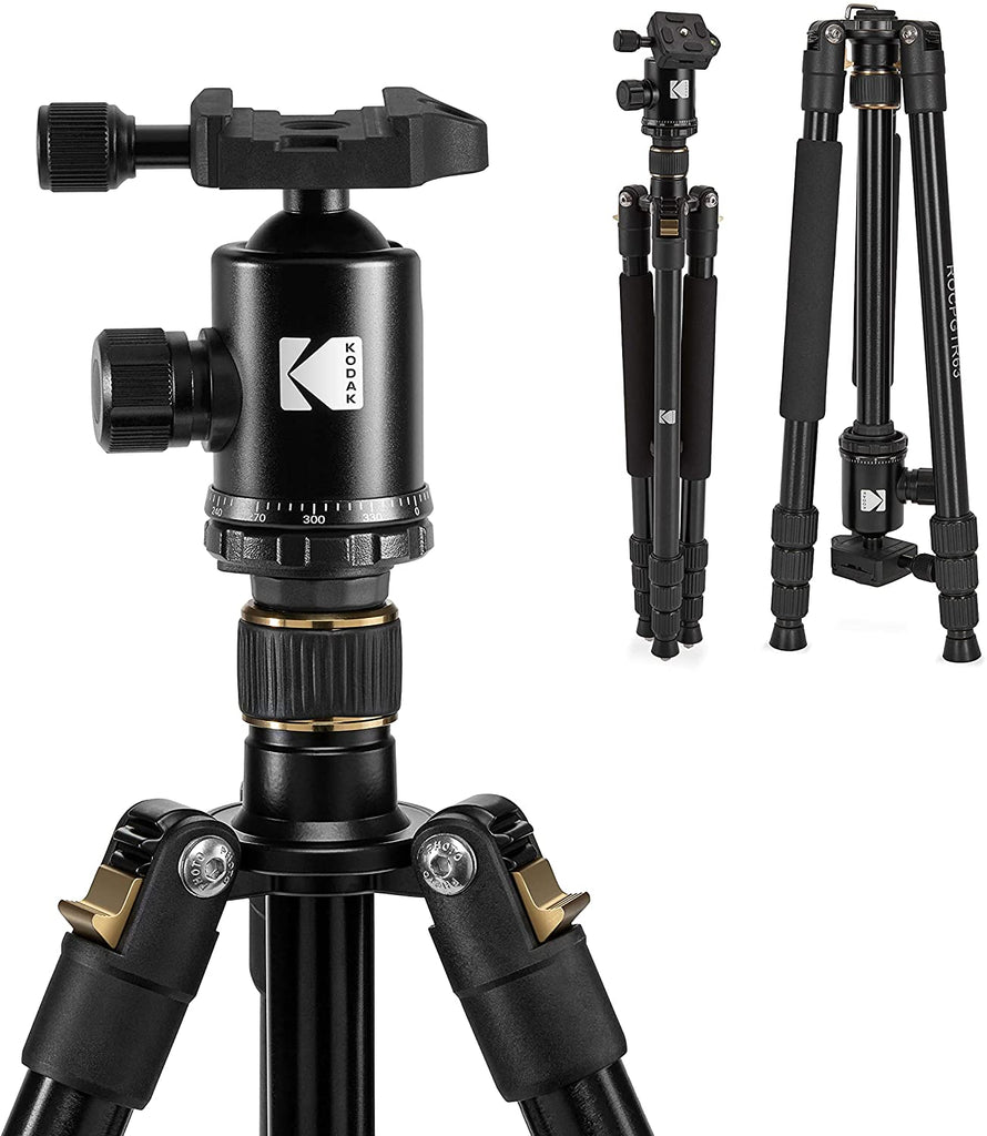 KODAK Photo Gear Premium Tripod Monopod with 360° Ball Head 63ʺ