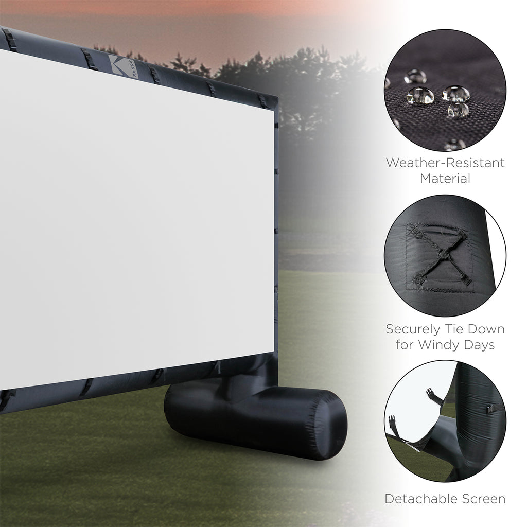 KODAK Extra Large Inflatable Projector Screen 17.5 Feet