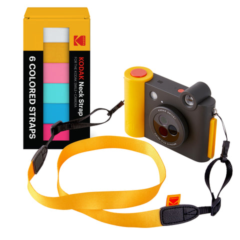 KODAK Deluxe Neck Strap Color Kit, Comfortable & Detachable Camera Straps