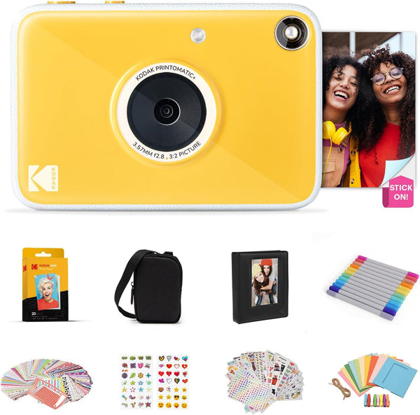 KODAK Printomatic+ Full Color Instant Print Digital Camera Gift