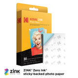 Kodak Smile+ 10MP Digital Instant Print Camera Starter Bundle - Green