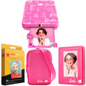 Étui EVA Barbie X Kodak Pour Imprimante Photo Printomatic Ou Step Slim - Rose, Avec Sangle Et Poche - 4