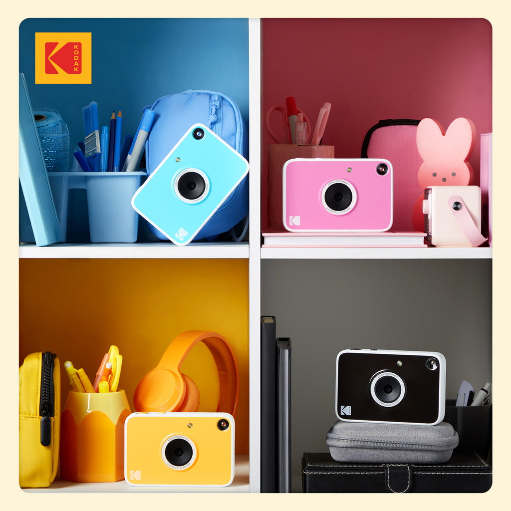 Kodak Printomatic+ Digital Instant Camera Yellow – KODAK Photo Plus