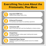 Kodak Printomatic+ Digital Instant Camera Black