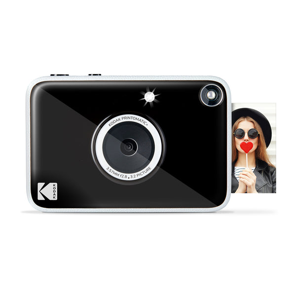 Kodak Printomatic+ Digital Instant Camera Black – Kodak Photo Plus