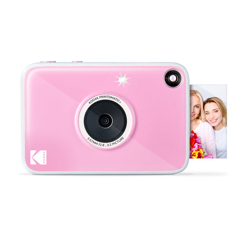 Kodak Printomatic+ Digital Instant Camera Pink
