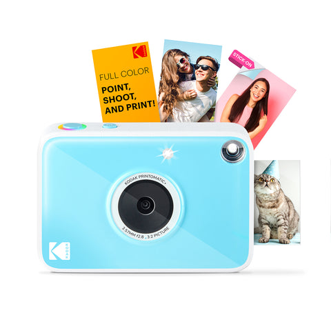 Kodak Printomatic+ Digital Instant Camera Blue