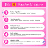 Barbie x Kodak Pink 8x8” Cloth Covered Scrapbook