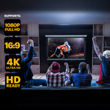 KODAK Manual Pull-Down White Projector Screen