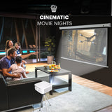 KODAK Manual Pull-Down White Projector Screen