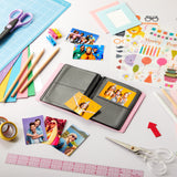 Zink Mini Photo Album 64-Pocket for 2”x3” ZINK Zero Ink Paper (Pink)