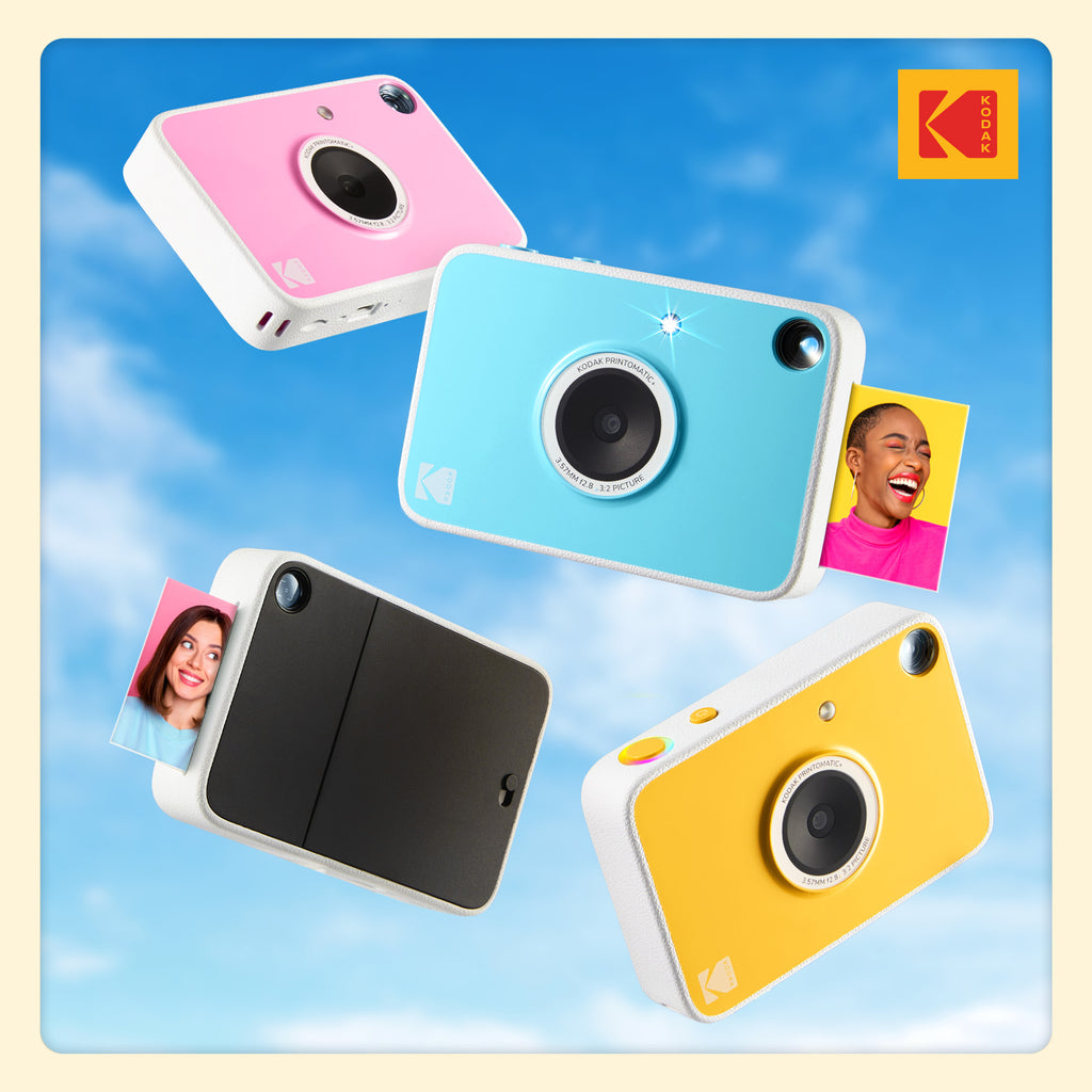 Kodak Printomatic+ Digital Instant Camera Yellow – KODAK Photo Plus