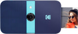 Kodak Smile Instant Print Camera (Blue) Gift Bundle