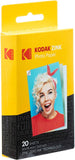 KODAK Smile Instant Print Camera (White/Yellow) Go Bundle
