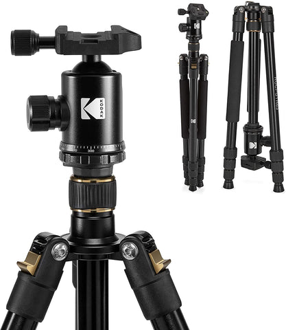 KODAK Photo Gear Premium Tripod + Monopod with 360° Ball Head 63ʺ/160 cm