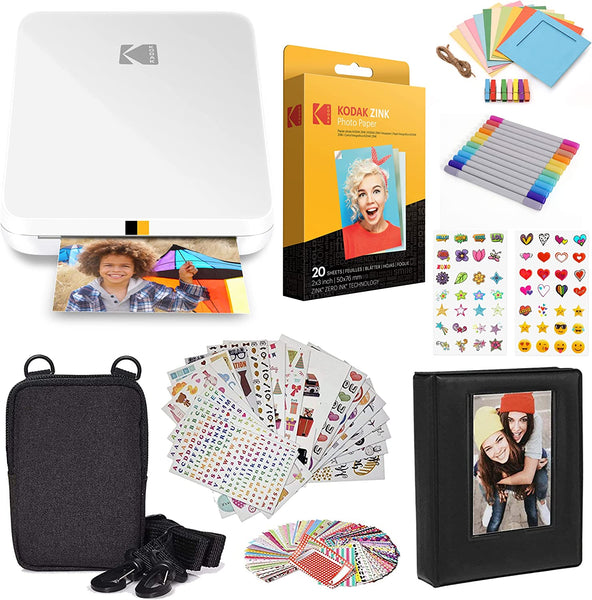 KODAK Step Slim Instant Photo Printer Gift Bundle – KODAK Photo Plus