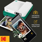 KODAK Classic Digital Instant Camera with Bluetooth (Green) Starter Kit