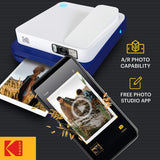 KODAK Classic Digital Instant Camera with Bluetooth (Blue) Starter Kit