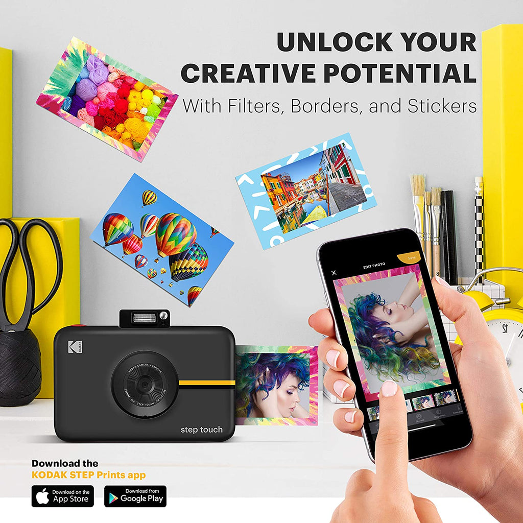KODAK Step Touch Digital Camera Gift Bundle – KODAK Photo Plus