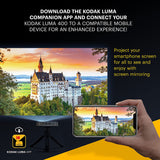 KODAK Luma 400 Portable HD Smart Projector