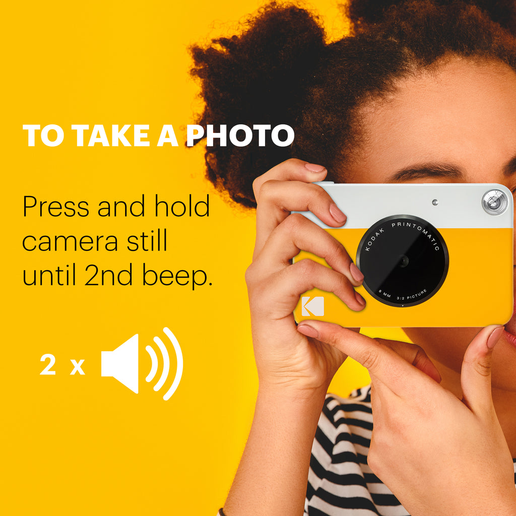 Printomatic KODAK PRINTOMATIC Camera - Instant Print Camera – KODAK Photo Plus