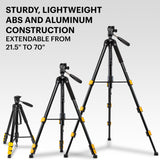 KODAK Photo Gear Tripod + Monopod with Remote 70ʺ/178 cm