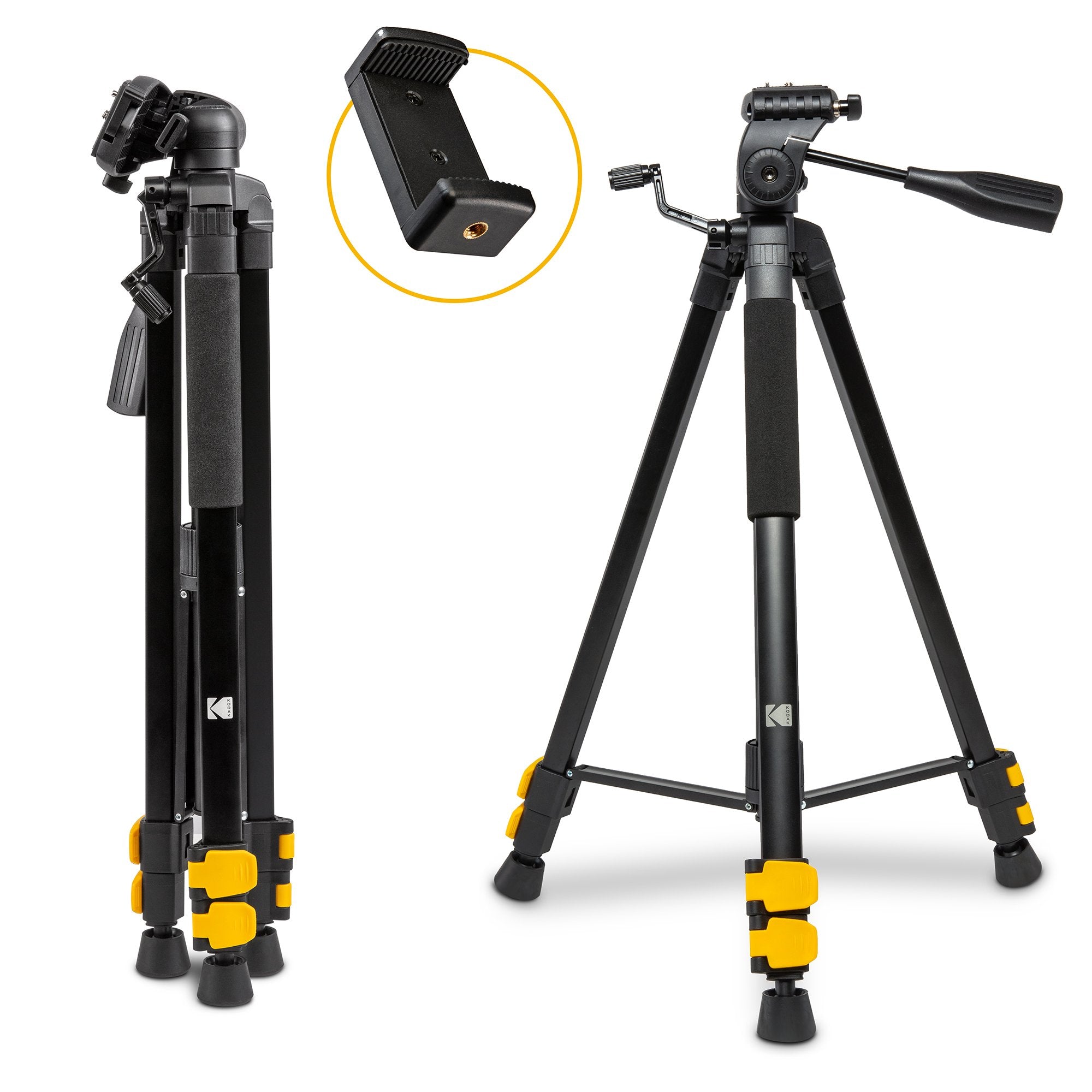 KODAK Photo Gear Tripod with Remote 62ʺ/157.5 cm – Kodak KODAK Photo Gear Tripod with Remote 62ʺ/157.5 cm – Kodak