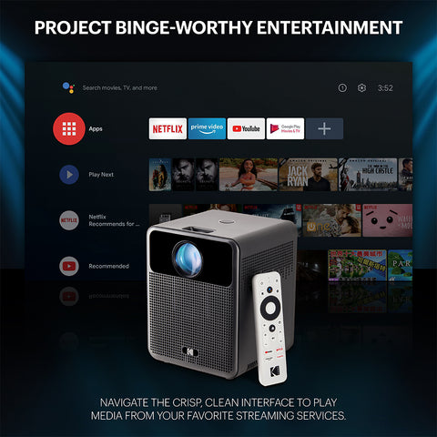 KODAK FLIK HD10 Smart Projector