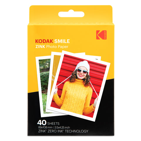 Kodak Zink Photo Paper 2x3 (50 Pack) Kit with Photo Frames and Photo Album  