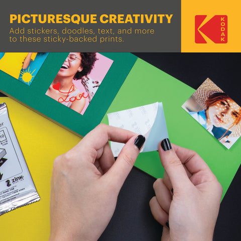 Kodak 2x3ʺ Premium Zink Paper 100 Pack with Photo India